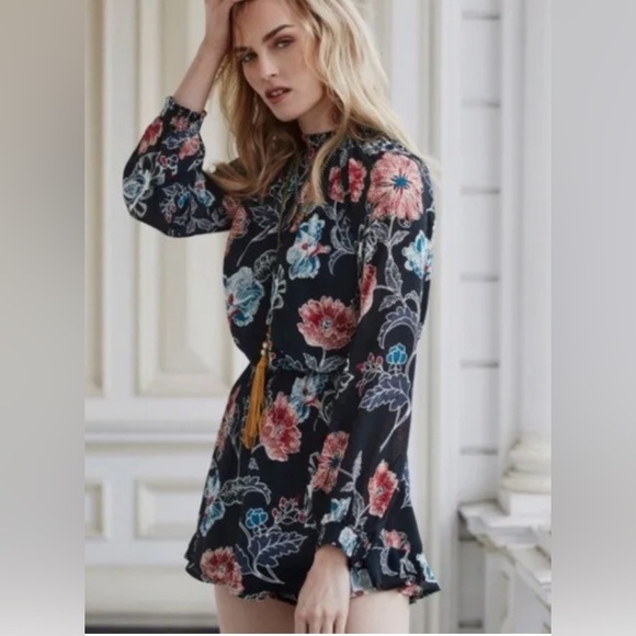 Astr Pants - BNWOT ASTR THE LABEL EVA ROMPER EXTRA SMALL